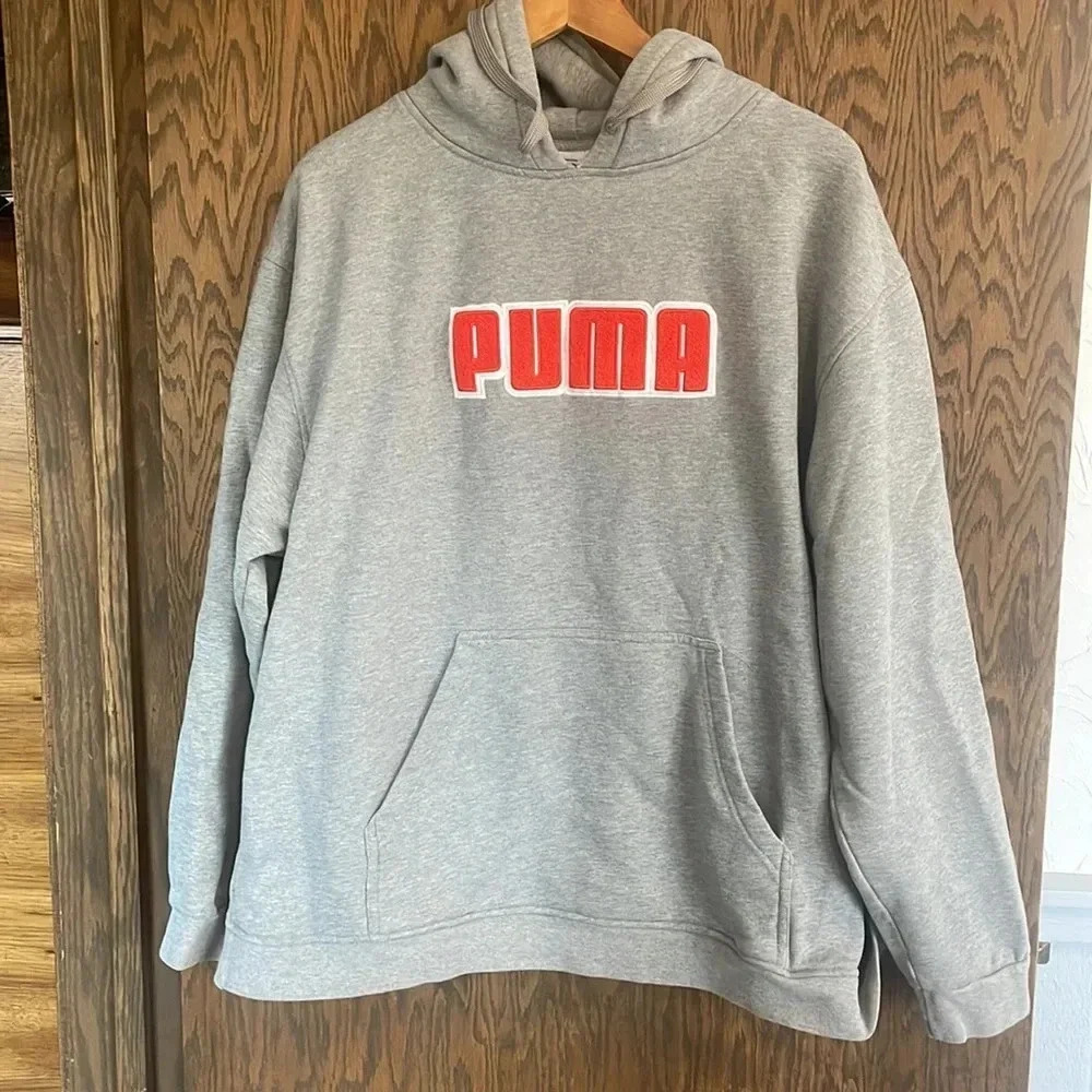 Gray Puma Sweatshirt 2XL